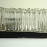 Vintage 1970s ceiling light/design wall lamp with bubble glass