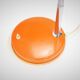 1970s adjustable orange table lamp, Czechoslovakia