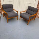 Pair of Scandinavian armchairs