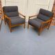 Paire de fauteuils scandinave