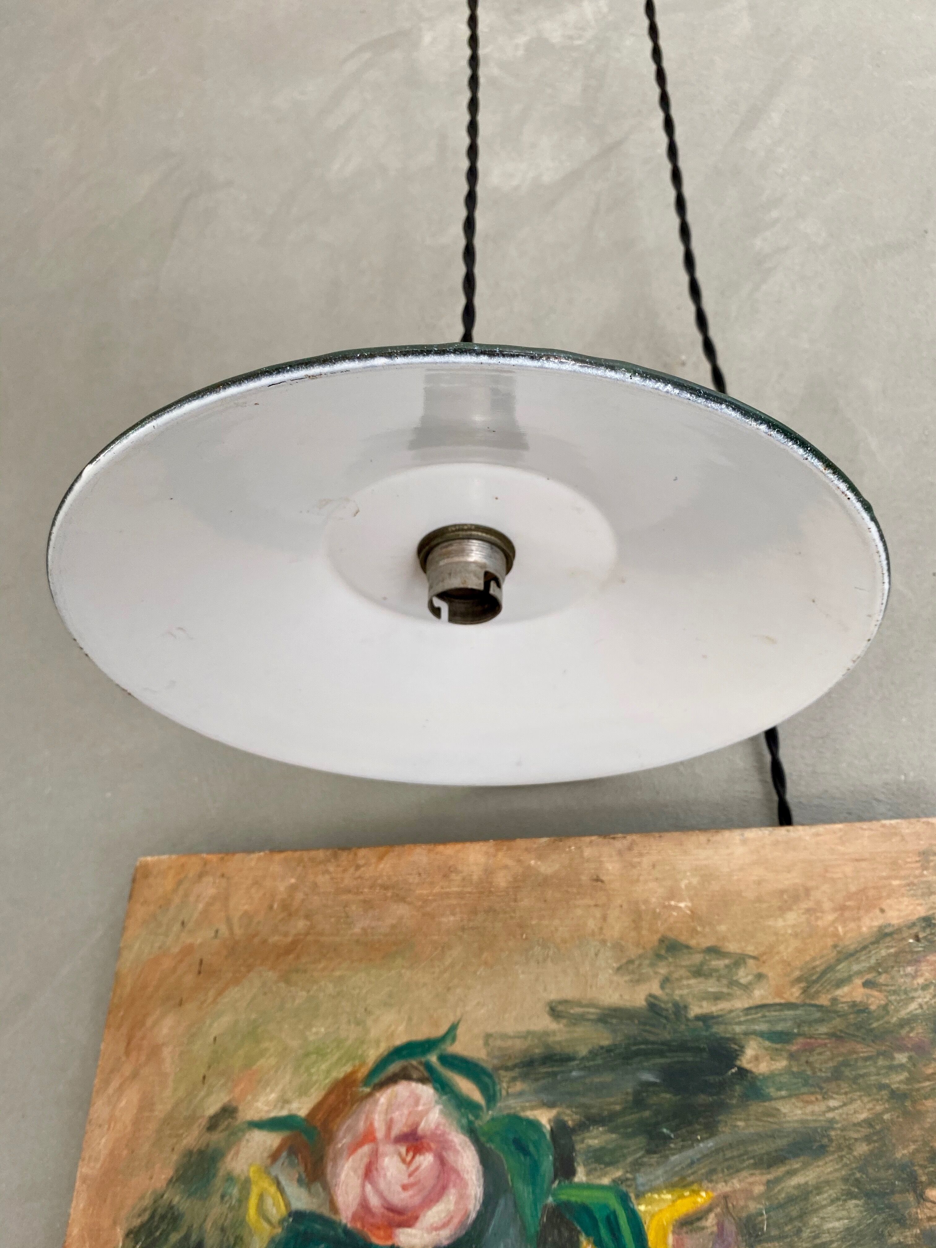 Former factory hanging lamp