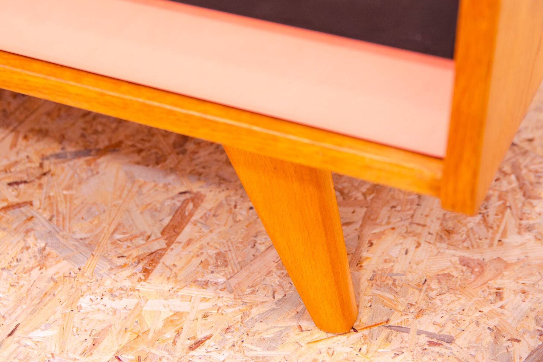 Commode vintage U-458 par Jiri Jiroutek, Tchécoslovaquie, 1960