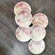 6 dessert plates seen from orient gien 1870