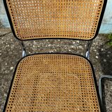 Set of 4 Cesca chairs by Marcel Breuer