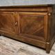 Buffet from the Empire period in solid oak, transformed on the back into a counter.