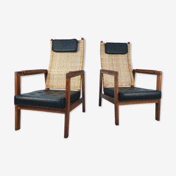 Pair of armchairs by PJ Muntendam for Gebroeders Jonkers