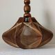 Scandinavian vintage wire pendant light