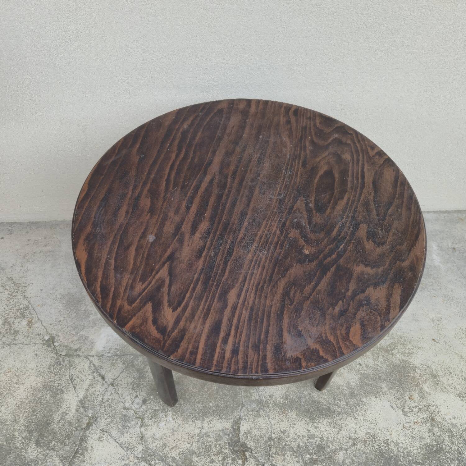 1930s Art Deco Round Coffee Table