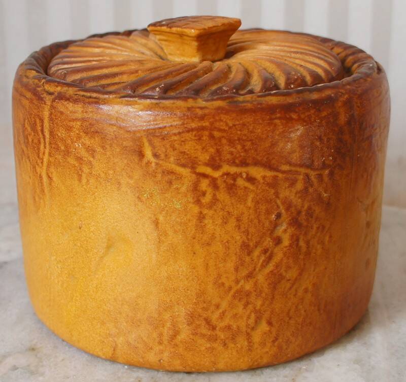 Mehun trompe l'oeil porcelain terrine