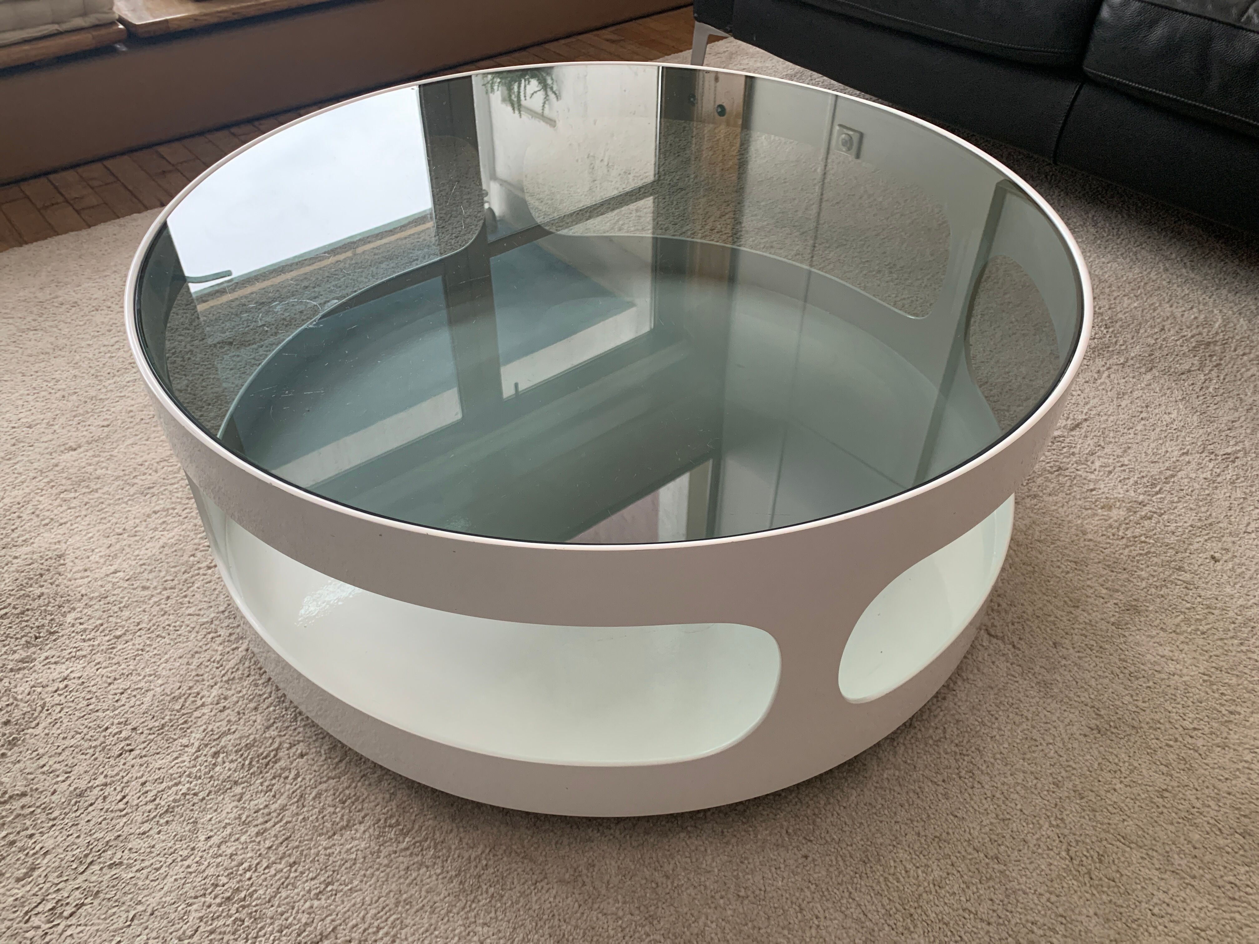 Space age coffee table by Erik Van Buijtenen