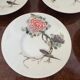 Limoges porcelain tea service – Asian decor "Bird and Peony"