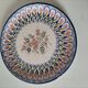 Set of four floral plates Longwy Toledo Talavera Sarreguemines LB