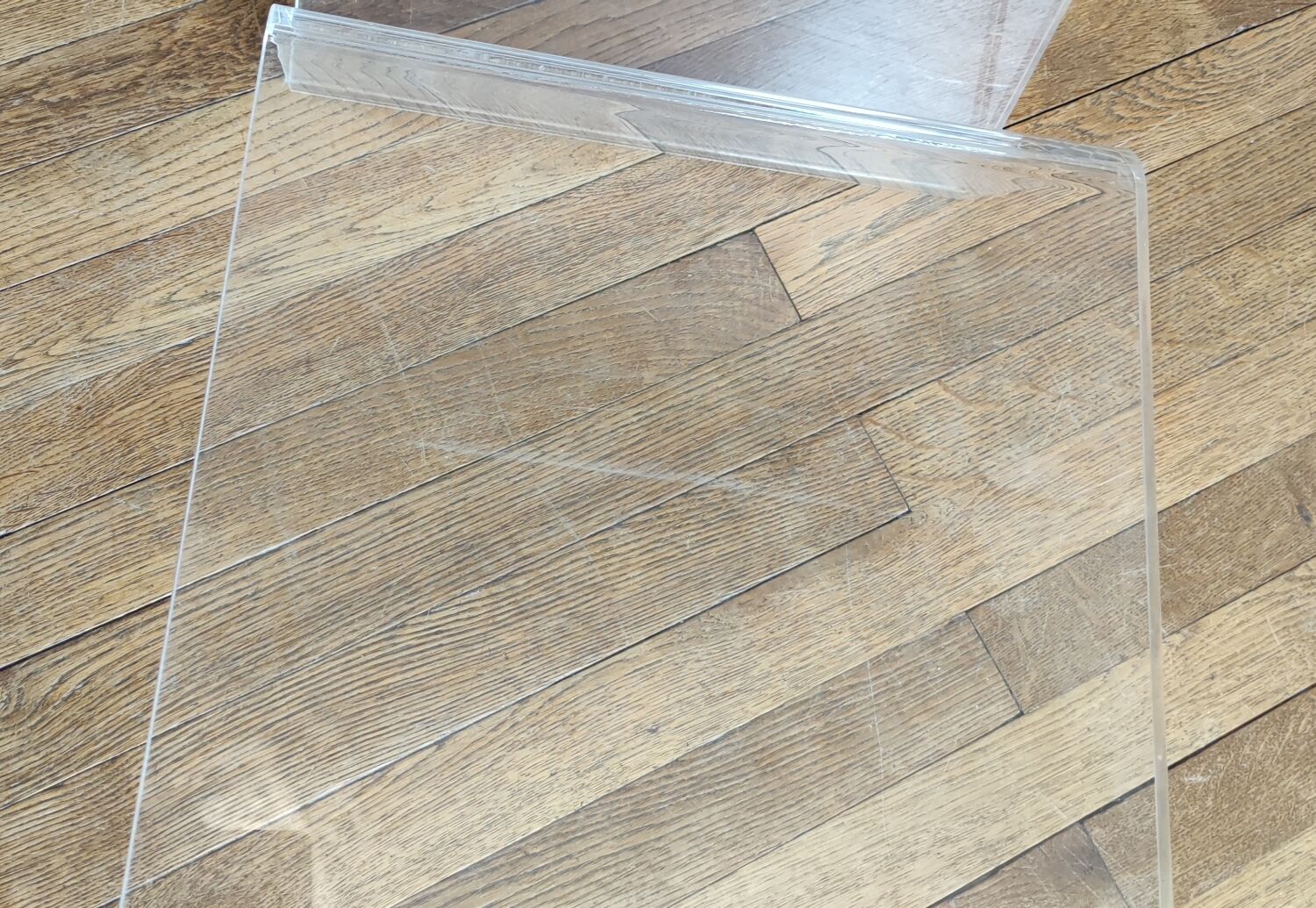 20th century design plexiglass magazine holder coffee table