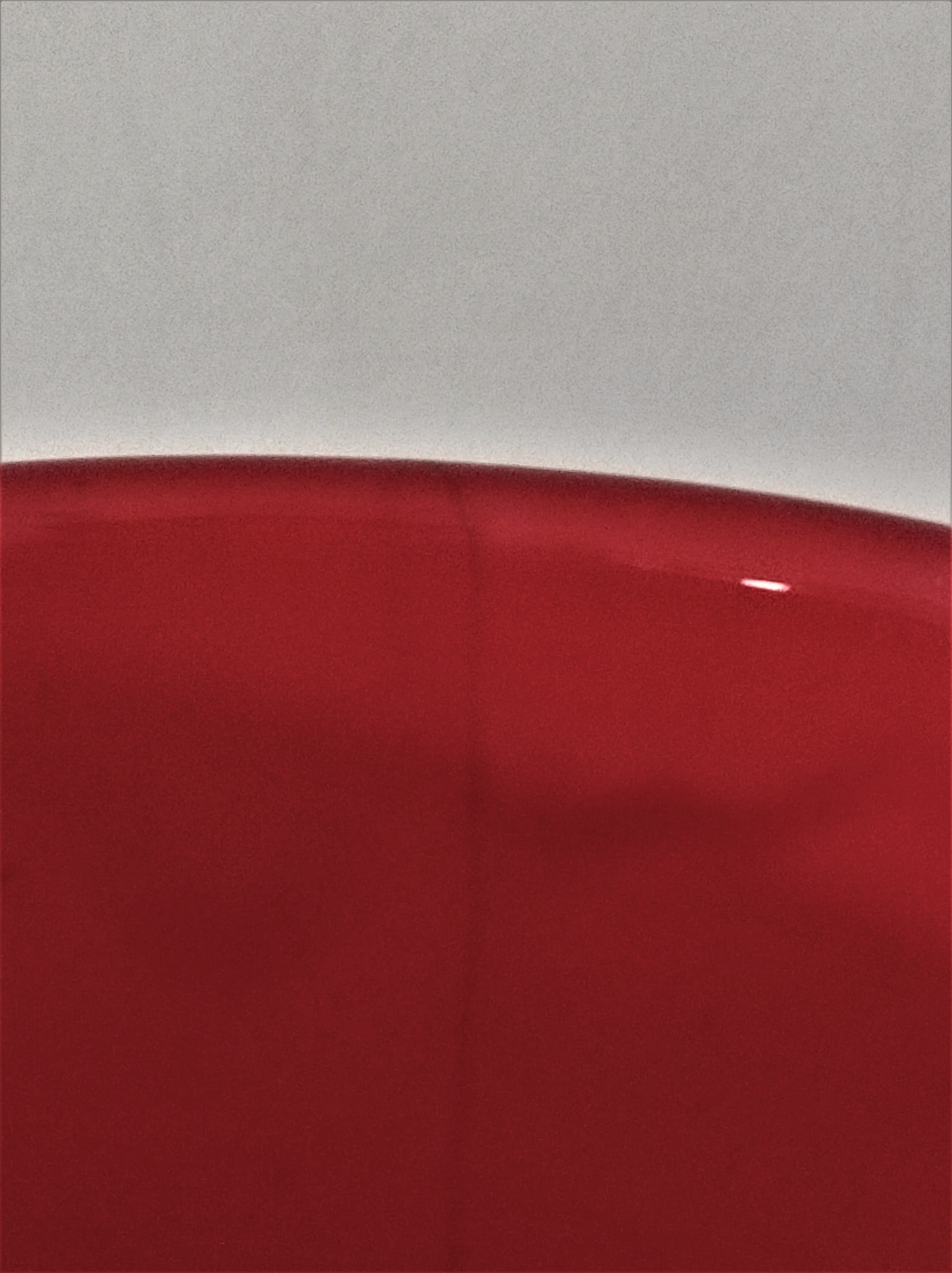 Red vase by Roger Capron circa 1960