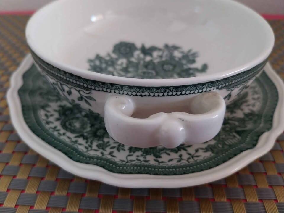 Villeroy & Boch soup bowl and saucer