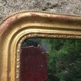Mirror Louis-Philippe gilded 60x48 cm