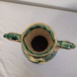 Old faience vase said to the "deer".
