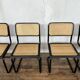 Series of 4 chairs b32 Marcel Breuer 1970
