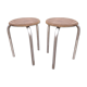 Pair of industrial stools