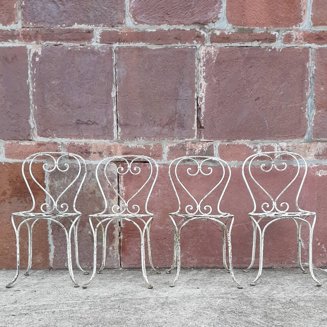 Chaises en fer forgé