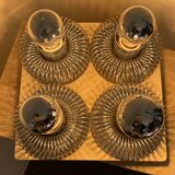 Wall lamp Spring Andréa Lazzari 60s