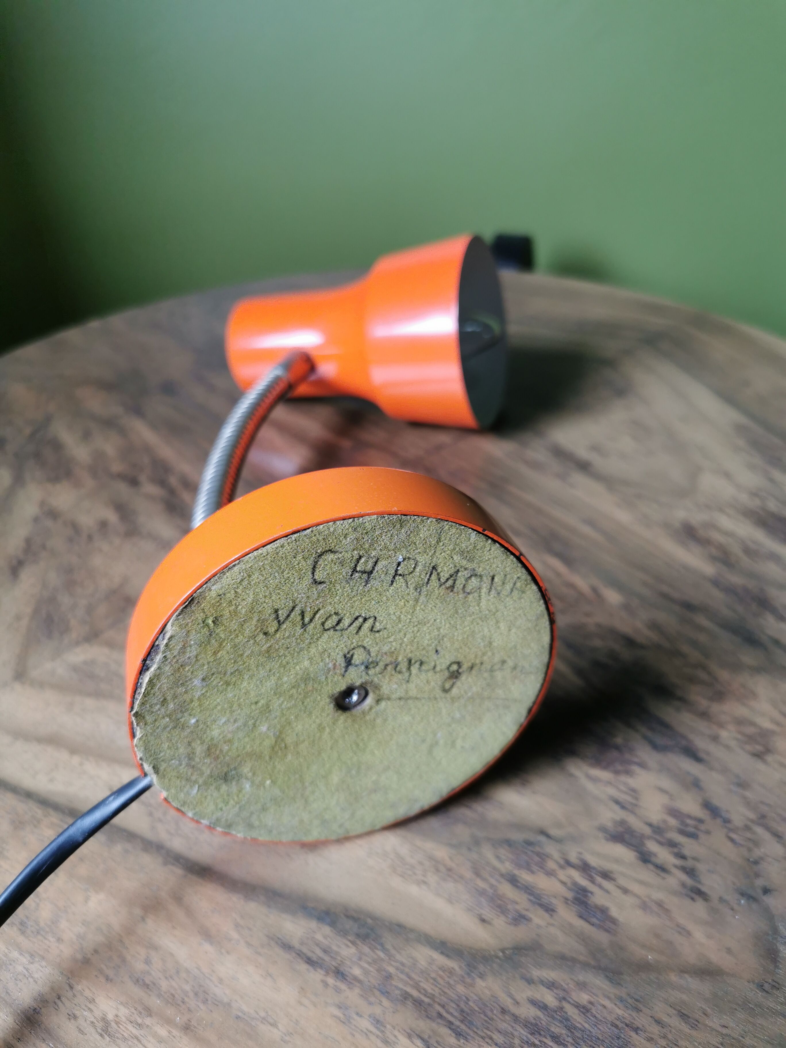 Vintage pop articulated lamp of the 60s