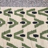 Tapis beni ouraine fait main traditionnelle taille 200 x 300 cm