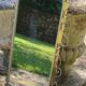 Wrought iron mirror 1960s