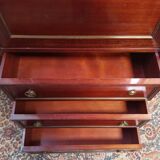 Maurice HIRSH for Maison Jansen Louis XVI style mahogany secretary