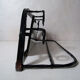 Metal coat door wrought iron