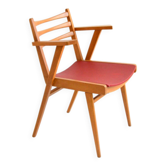 Chaise pieds compas 1950