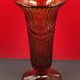 Vase en verre pressé, Art Déco