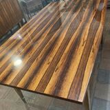 Macassar ebony table lacquered around 1950