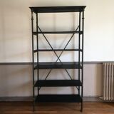 Scherf library shelf circa 1920