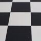 Wooden and terracotta chessboard, giant, Michel Chauvaux design, 90s.