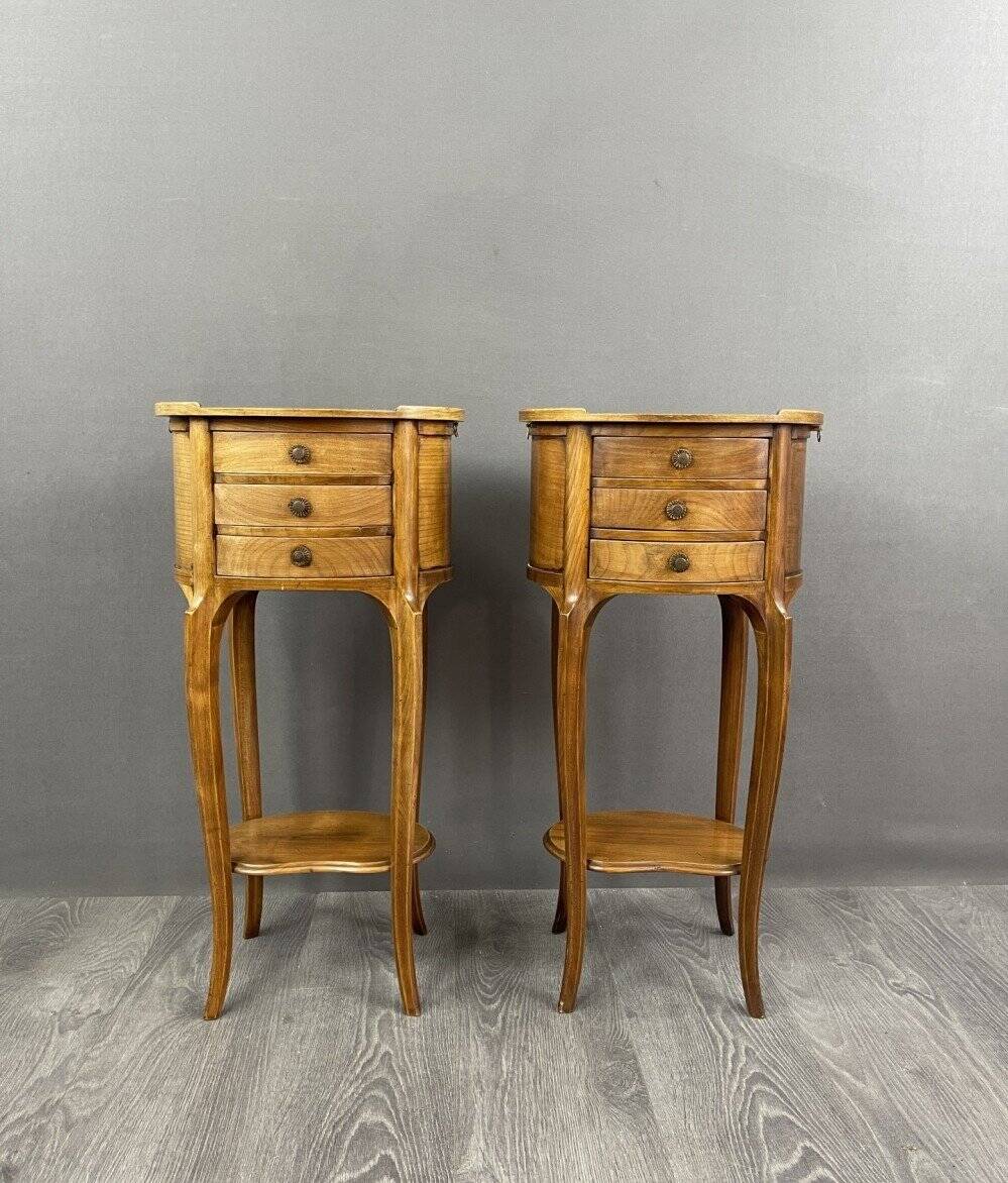Pair of 20th Century Bedside Tables