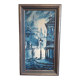 Huile sur toile signée benoit-gebelin (1913 - ? ) paris la nuit datée 1965