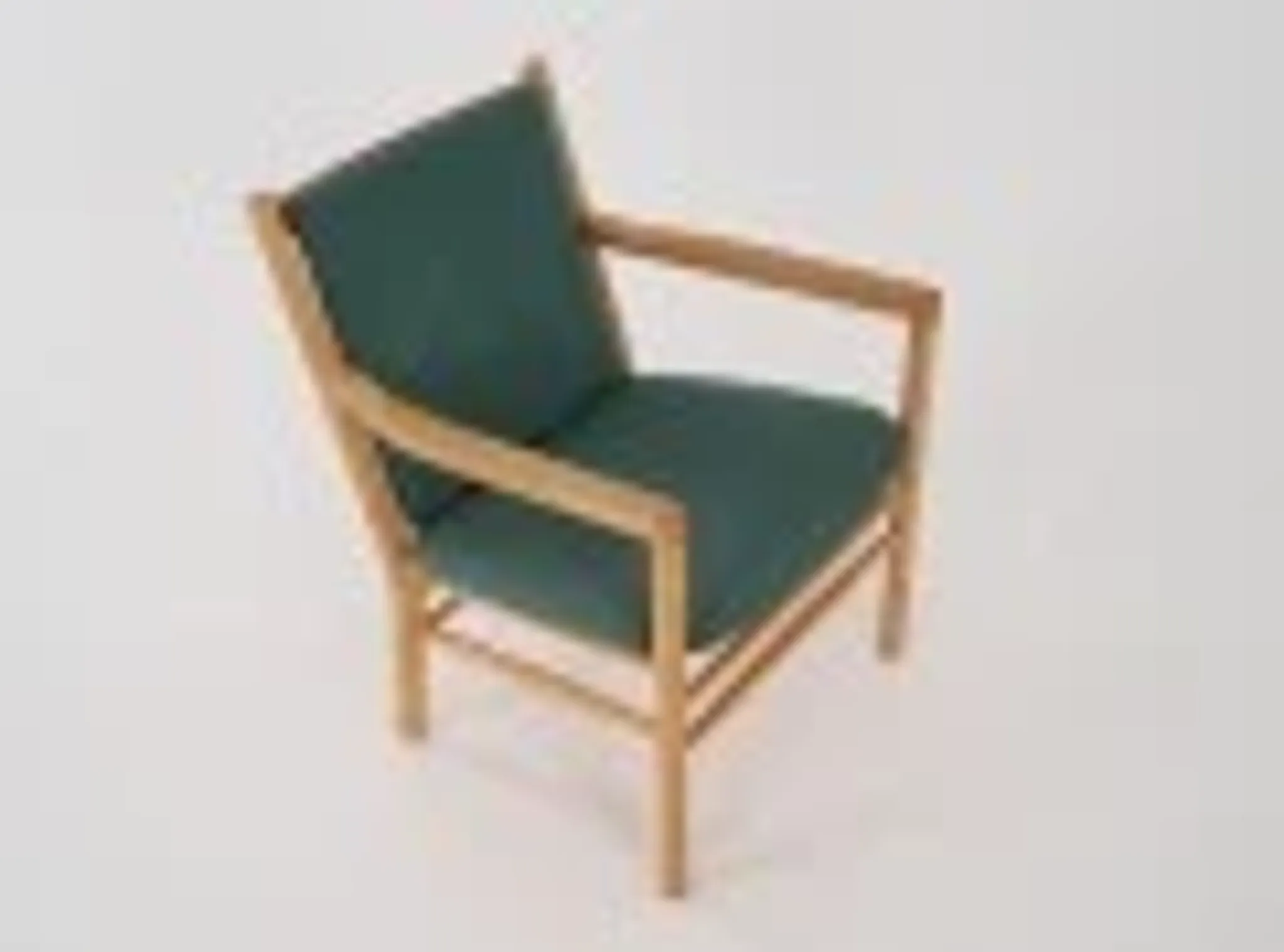 Beech armchair, Danish design, 1970s, designer: Erik Ole Jørgensen, manufacture: Tarm Stole & Møbelfabrik