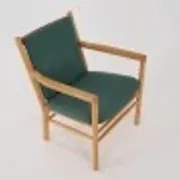 Beech armchair, Danish design, 1970s, designer: Erik Ole Jørgensen, manufacture: Tarm Stole & Møbelfabrik