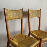 2 mulched chairs