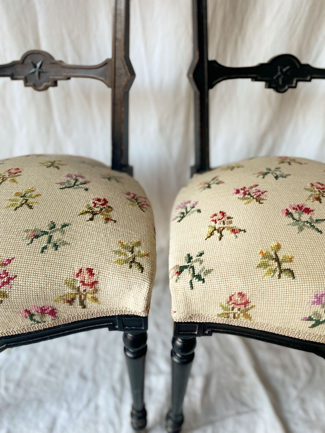 Pair of Napoleon III chairs