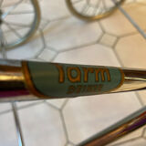 Vintage landau orange and chrome around 1970