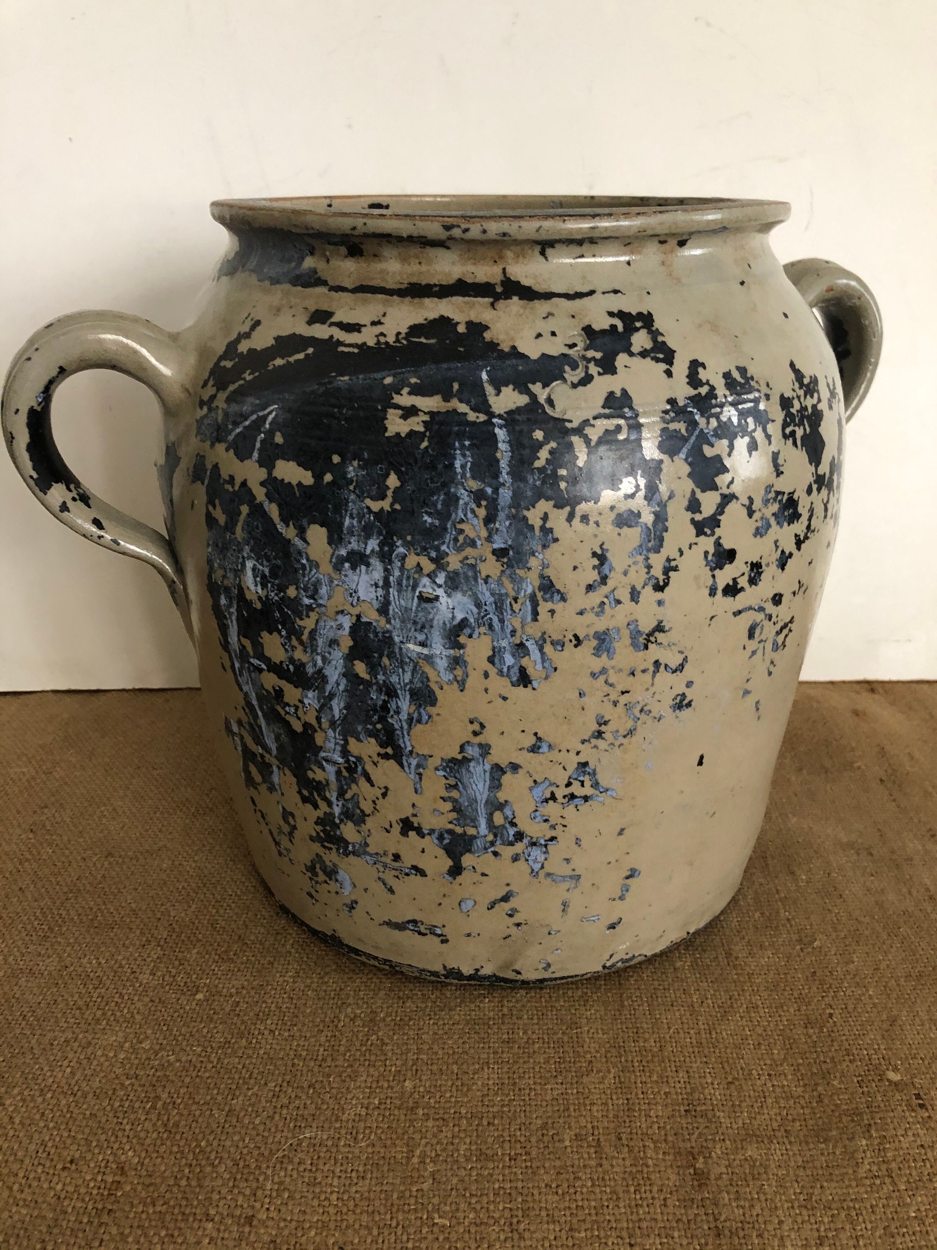 Old sandstone pot