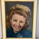 Oil portrait of a woman by Vega