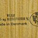 Table basse scandinave Henning Kjaernulf  1960