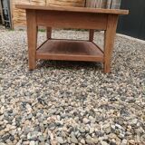 Old walnut coffee table