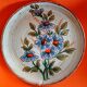 Vallauris 1970, hand-made terracotta plate