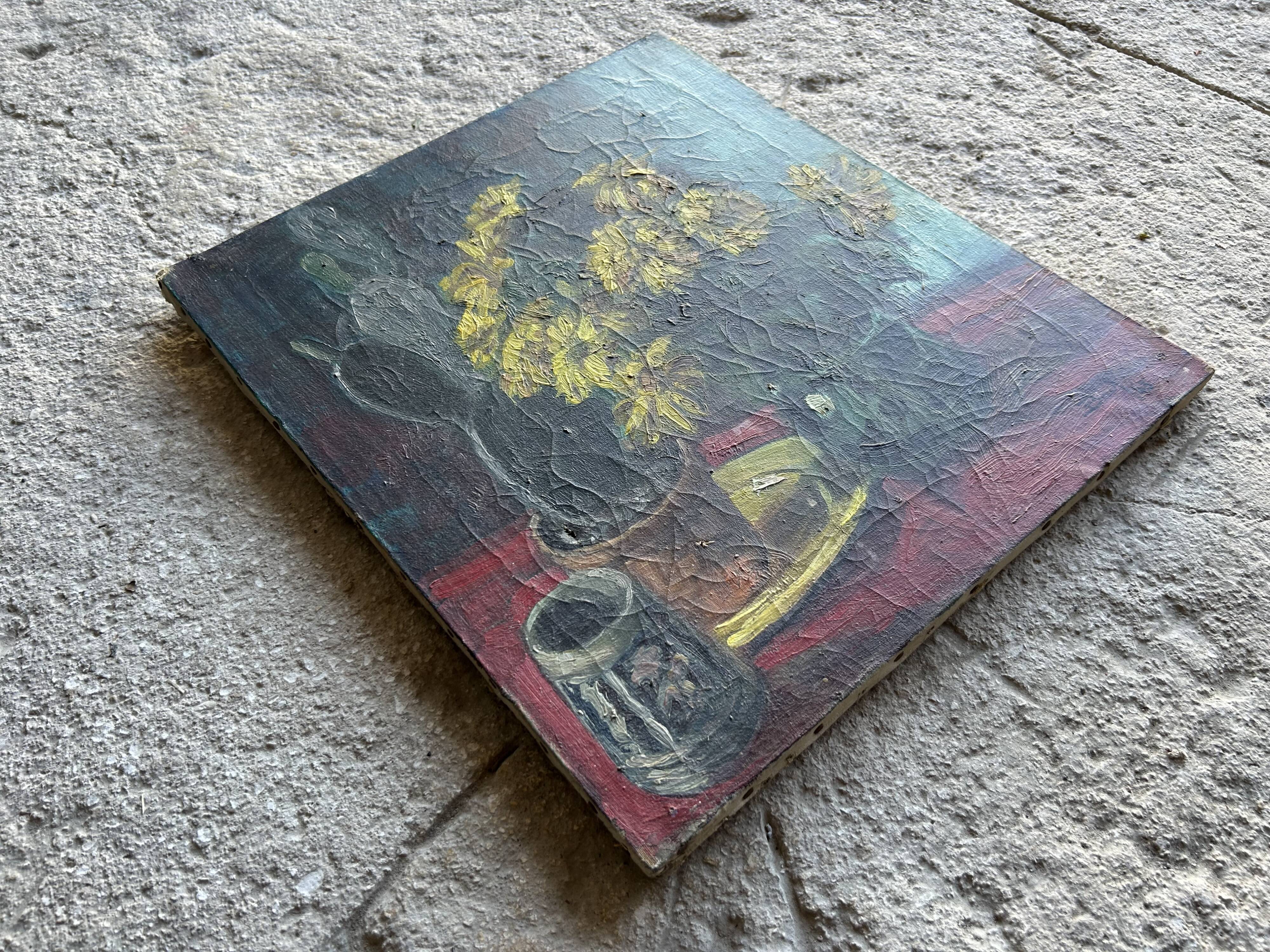 Tableau ancien signé Back, 1943