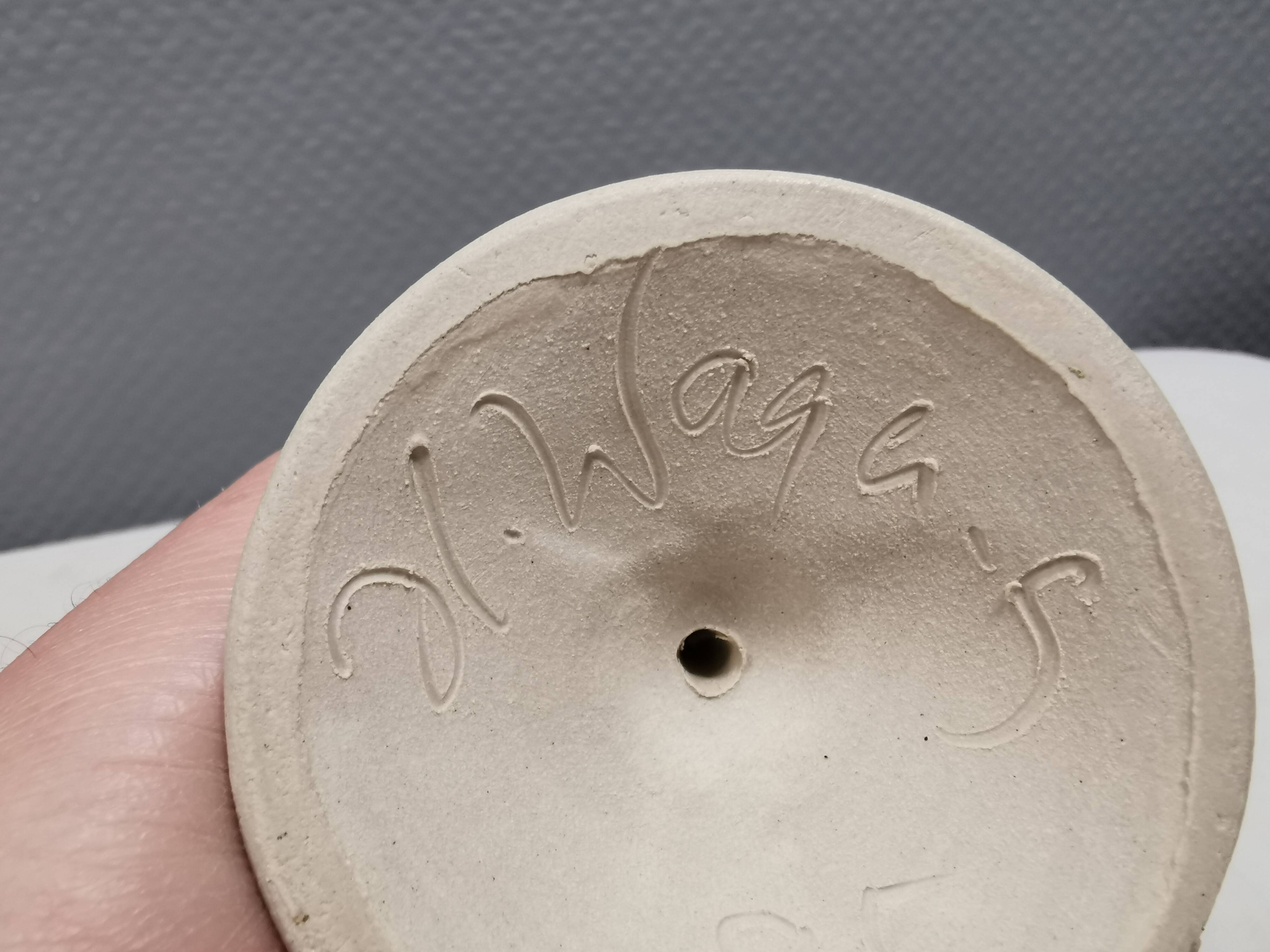 Stoneware ‘bird’ by Helene Wager-Sandström, Sweden 1995.