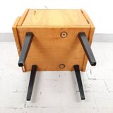 Polish bedside table from the mid-century, 1970s.